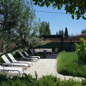 Casa de alquiler vacacional en Madrid con piscina y barbacoa