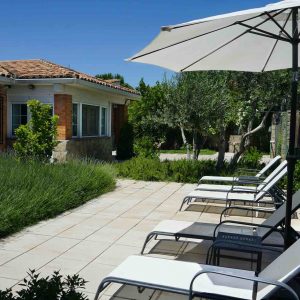 Casa de alquiler vacacional en Madrid con piscina y barbacoa
